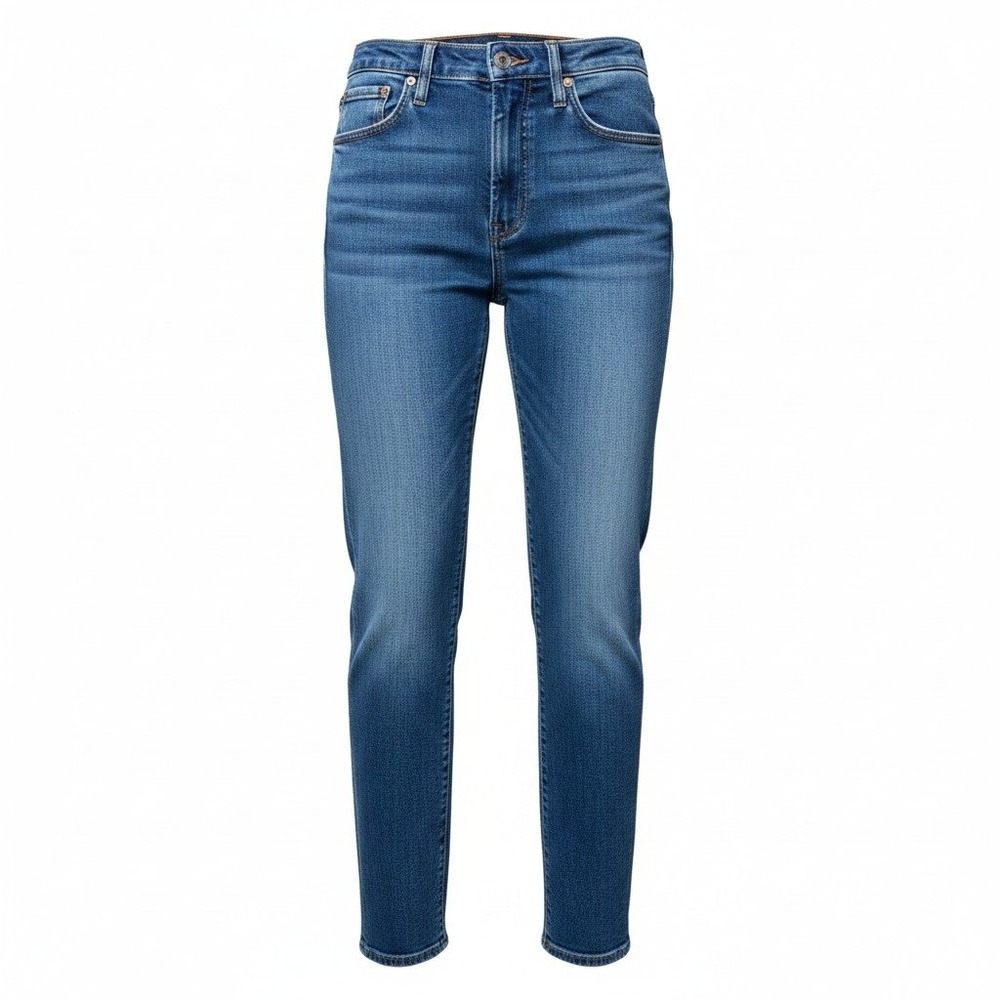 Madewell The High-Rise Slim Boyjean‎ Medium Wash Blue Denim Jeans Size 29